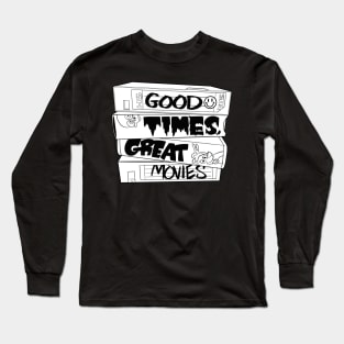 GTGM B/W Logo Long Sleeve T-Shirt